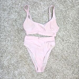 Aerie Pink Bikini Set